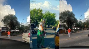 La jubilada mendocina que limpia vidrios para ayudar a la gente en situación de calle y se volvió viral