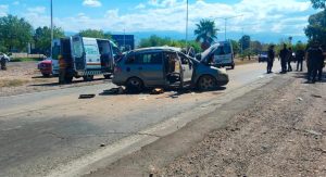 Tragedia en Guaymallén: una mujer falleció en un vuelco en el Acceso Este