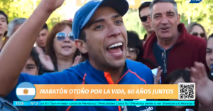 Michael Giménez: el ganador de la Maratón que convirtió su victoria en una celebración para Canal 9
