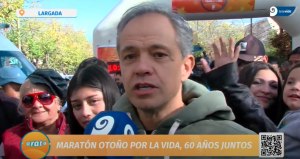 Mariano Alonso: "Esta Maratón le permite a la gente dejar de lado un ratito las preocupaciones"