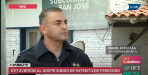 Detuvieron al acusado de intentar matar a su pareja en Tupungato