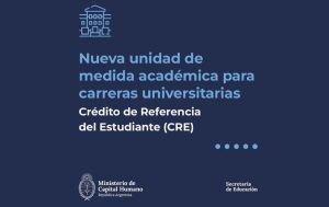 Créditos de Referencia del Estudiante: ¿qué significa y cuándo comenzarán a regir?