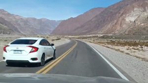 Video: Un auto realizó una pleigrosa maniobra en la Ruta 7 y casi ocasiona un accidente