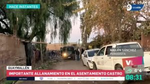 Mendoza: el megaoperativo que realizaron en un asentamiento de Guaymallén