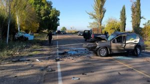 Mendoza: falleció una mujer en un choque y el conductor ebrio quiso escapar