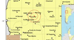 Tembló fuerte en San Juan y se sintió en Mendoza