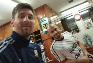 Llegaron Messi y Mascherano