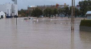 Dramático temporal en Comodoro Rivadavia