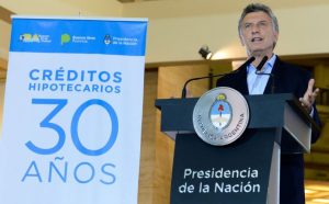 Macri presentó créditos hipotecarios con "la tasa más baja del mercado"