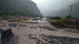 Las tormentas se trasladaron a Alta Montaña