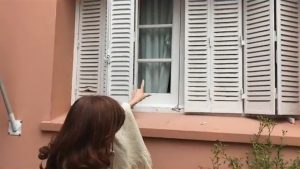 CFK mostró los destrozos en la casa de Alicia Kirchner