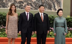 Las fotos de Macri y Awada en China