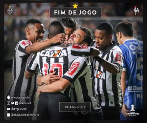 Atlético Mineiro le dio una paliza a Godoy Cruz