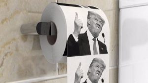 Crean el papel higiénico “Trump” para ayudar a los inmigrantes