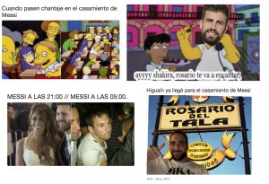 Los mejores memes y burlas de la boda de Messi y Antonela