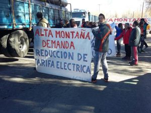En Uspallata no pueden pagar la luz