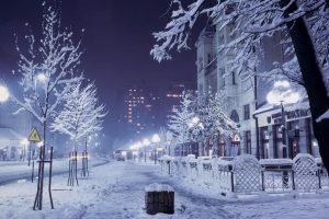 Videos e imágenes: Impresionante nevada en Santiago de Chile