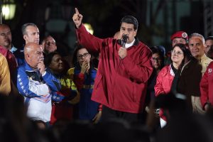 Tensión: Maduro festejó el resultado de las elecciones