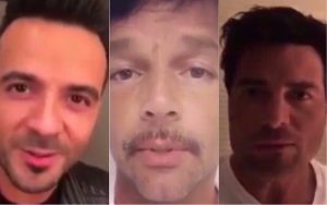 El conmovedor mensaje de Ricky Martin, Chayanne y Fonsi ante el huracán Irma