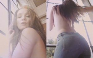 El video hot de Natalia Oreiro: striptease, topless y colaless