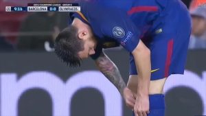 Polémica por la pastillita que tomó Messi durante el partido