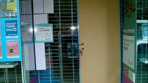 Robo en un local del centro