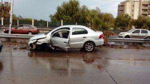 Dos incidentes viales en la Costanera