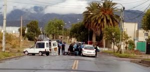 Murió un motociclista en un accidente vial en Las Heras