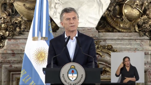 Macri: “Mi único fin es ayudar al país a crecer”