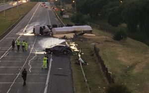 Manejaba borracho, chocó y mató a dos personas