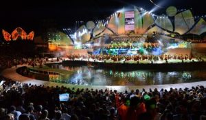 Así luce el Teatro Frank Romero Day a días de realizarse la Fiesta de la Vendimia