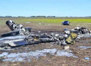 Murieron 5 personas que viajaban en una avioneta que despegó de Mendoza