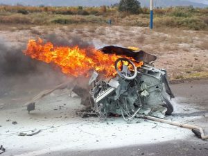 Tragedia en San Juan: Murieron 3 personas en un brutal accidente de tránsito