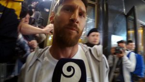 #El9Mundial: El notable gesto de Messi con los hinchas argentinos