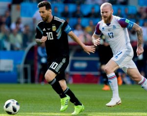 Argentina empató 1-1 contra Islandia