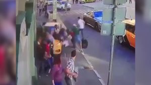 Video: Atropello masivo en el centro de Moscú deja ocho heridos