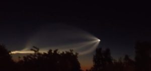 Rusia 2018: Una extraña luz en el cielo sorprendió a todos los hinchas del Mundial