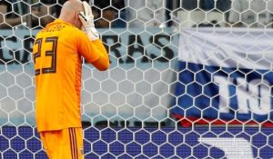 Argentina - Croacia: El grosero error de Caballero que le costó un gol a Argentina