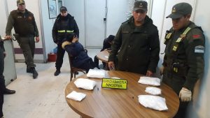 Mendoza: Gendarmería secuestró más de 5 kilos de cocaína en la Terminal