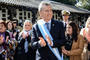 Macri en el acto oficial por el 9 de Julio: "El rumbo del barco está claro"