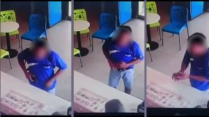 Video: así asaltaron una heladería en Guaymallén