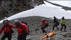 Aconcagua: Evacuaron a un niño por edema cerebral