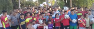 El drama de 200 chicos lasherinos que no pueden jugar al fútbol