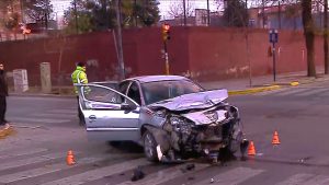 Violento choque en Ciudad