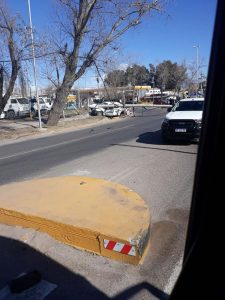 Video: violento accidente en calle Rodríguez Peña