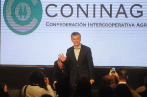 Macri en el Coninagro habló sobre las retenciones