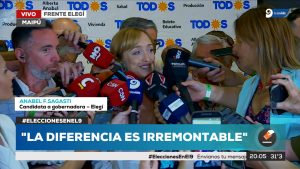 Anabel Fernández Sagasti reconoció la derrota y felicitó a Suárez