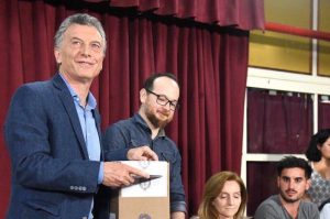 Mauricio Macri: "en esta elección se juegan visiones de futuro"