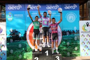 Felipe Peñaloza se quedó con la segunda etapa de la Vuelta Ciclista de Mendoza