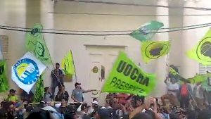 Trabajadores nucleados en UOCRA reclaman la aprobación del Presupuesto